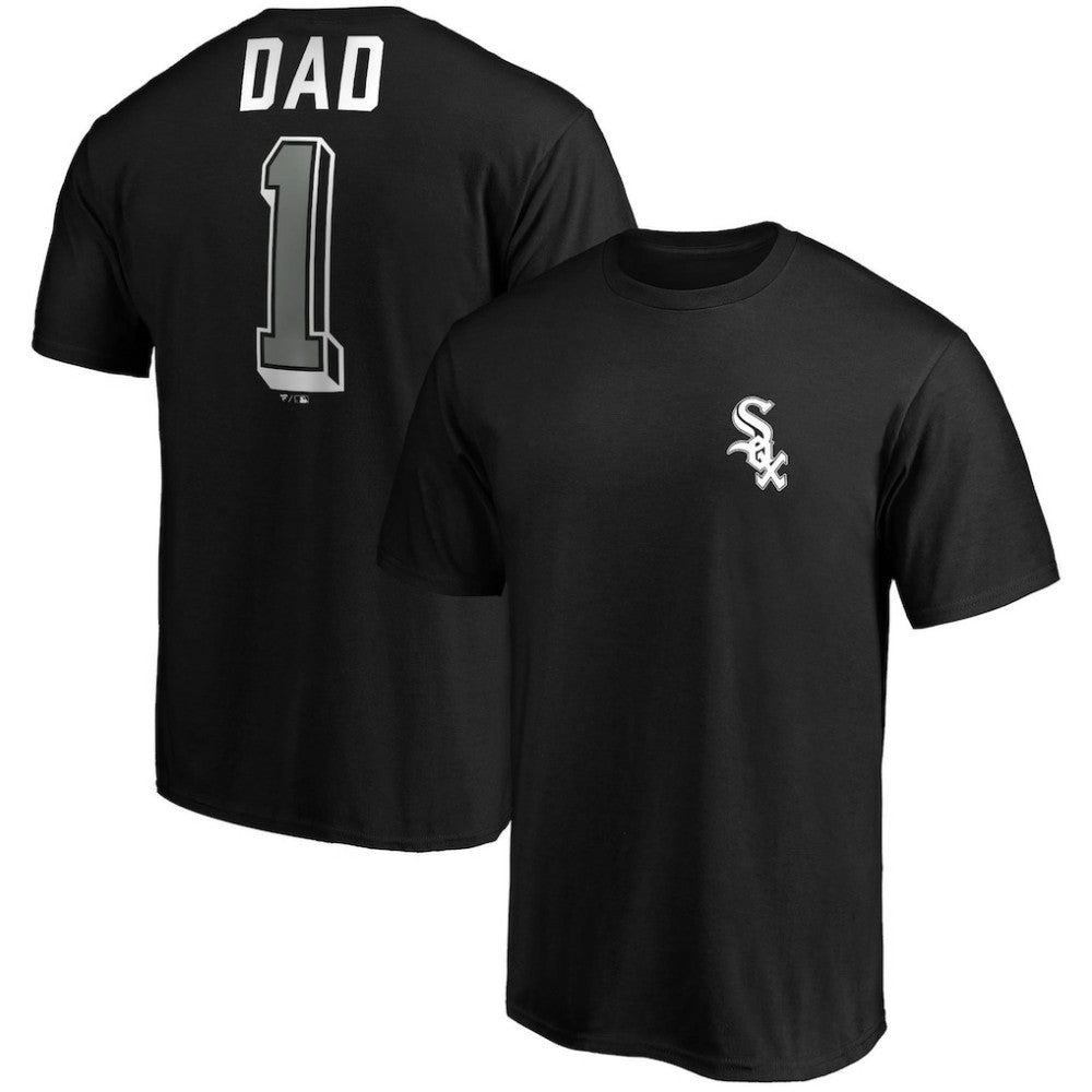 Chicago White Sox Fanatics Number One Dad Team T-Shirt for sale
