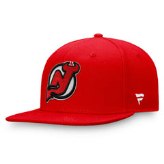 New Jersey Devils - Fanatics Primary Logo Snapback Hat Red