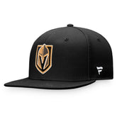 Vegas Golden Knights Fanatics Primary Logo Snapback Hat Black