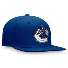 Vancouver Canucks - Fanatics Primary Logo Snapback Hat Blue