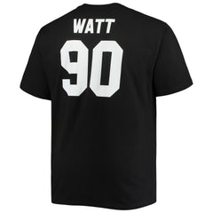 T.J. Watt Pittsburgh Steelers Big & Tall Player Name & Number T-Shirt Black - Fanatics