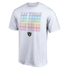Las Vegas Raiders City Pride T-Shirt White - Fanatics