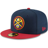 New Era - Denver Nuggets 2-Tone 59FIFTY Fitted Hat - Navy/Red