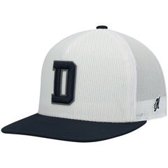 Dallas Cowboys HOOey Logo Snapback Hat White/Navy - NFL