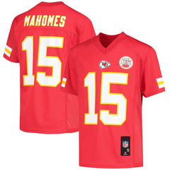 Patrick Mahomes Kansas City Chiefs Youth Replica Player Jersey Red - NFL