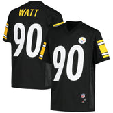 T.J. Watt Pittsburgh Steelers Youth Replica Player Jersey Black - NFL
