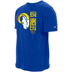 Los Angeles Rams New Era Split Logo 2-Hit T-Shirt Royal - NFL