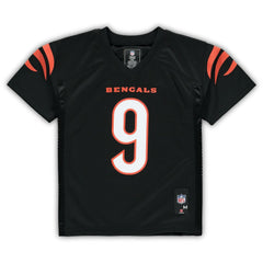 Joe Burrow Cincinnati Bengals Preschool Replica Player Jersey Black - NFL