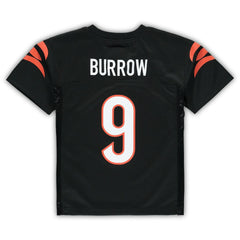 Joe Burrow Cincinnati Bengals Preschool Replica Player Jersey Black - NFL