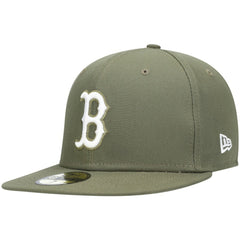 Boston Red Sox New Era White Logo 59FIFTY Fitted Hat discount
