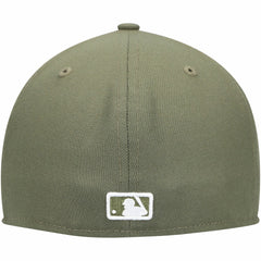 Milwaukee Brewers New Era White Logo 59FIFTY Fitted Hat Lifestyle