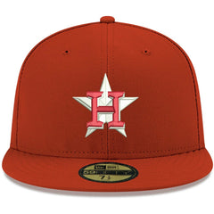 Houston Astros New Era White Logo 59FIFTY Fitted Hat Near Me