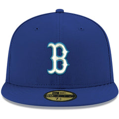 Boston Red Sox New Era White Logo 59FIFTY Fitted Hat Near Me