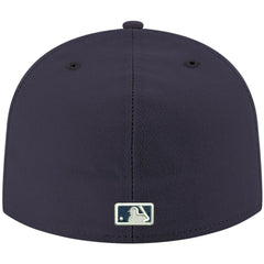 Texas Rangers New Era White Logo 59FIFTY Fitted Hat for sale
