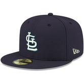 St. Louis Cardinals New Era White Logo 59FIFTY Fitted Hat Sale