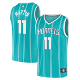 Fanatics - Cody Martin Charlotte Hornets Fast Break Replica Jersey - Icon Edition - Teal