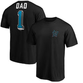 Miami Marlins Number One Dad T-Shirt discount