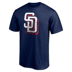 San Diego Padres Red White and Team T-Shirt On Sale
