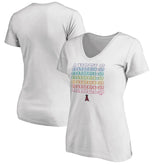 Los Angeles Angels Women's City Pride V-Neck T-Shirt Online