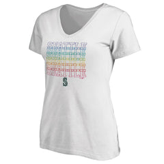 Seattle Mariners Women's City Pride V-Neck T-Shirt Near Me