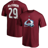 Nathan MacKinnon Colorado Avalanche - Fanatics Big & Tall Name & Number T-Shirt Burgundy