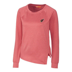 Arizona Cardinals Cutter & Buck Women's Jackson Pullover Sweatshirt Heathered Cardinal - NFL