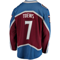 Devon Toews Colorado Avalanche - Fanatics Home Breakaway Player Jersey Burgundy