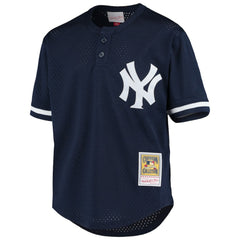 Derek Jeter New York Yankees Mitchell & Ness Youth Cooperstown Collection Mesh Batting Practice Jersey Lifestyle