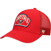 Washington Capitals '47 Cledus MVP Trucker Snapback Hat Red