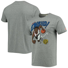 NBA - Joel Embiid Philadelphia 76ers Homage Comic Book Player Tri-Blend T-Shirt - Heathered Gray
