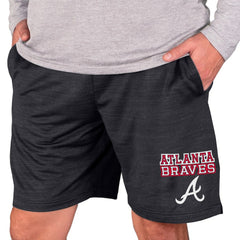 Atlanta Braves Concepts Sport Bullseye Knit Jam Shorts Clearance
