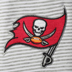 Tampa Bay Buccaneers Vineyard Vines Women's Sankaty Shep Half-Zip Pullover Top Heather Gray - NFL
