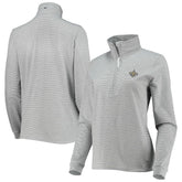 New Orleans Saints Vineyard Vines Women's Sankaty Shep Half-Zip Pullover Top Heather Gray - NFL