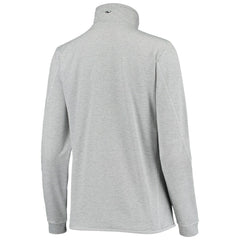 Minnesota Vikings Vineyard Vines Women's Sankaty Shep Half-Zip Pullover Top Heather Gray - NFL