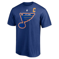 Brett Hull St. Louis Blues - Fanatics Authentic Stack Retired Player Nickname & Number T-Shirt Blue