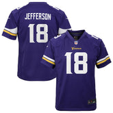Justin Jefferson Minnesota Vikings Youth Game Jersey Purple - Nike