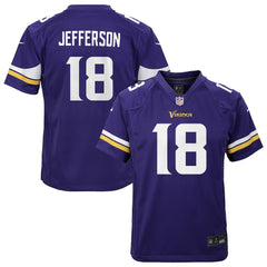 Justin Jefferson Minnesota Vikings Youth Game Jersey Purple - Nike
