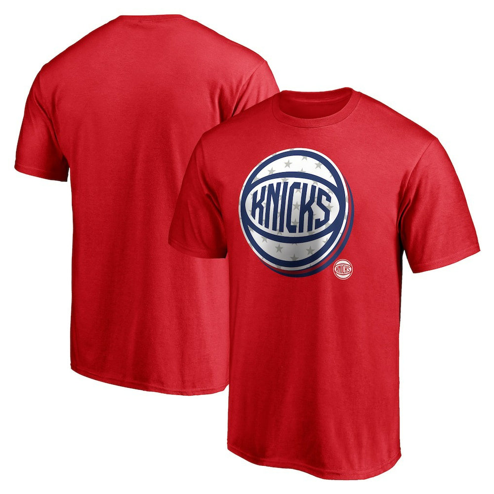 NBA - New York Knicks Red White & Team T-Shirt - Red