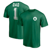 NBA - Boston Celtics Number One Dad T-Shirt - Green