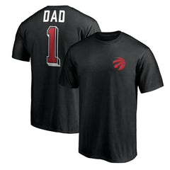 NBA - Toronto Raptors Number One Dad T-Shirt - Black