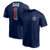 NBA - Washington Wizards Number One Dad T-Shirt - Navy
