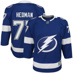 Victor Hedman Tampa Bay Lightning - Youth Home Premier Player Jersey Blue