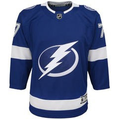 Victor Hedman Tampa Bay Lightning - Youth Home Premier Player Jersey Blue