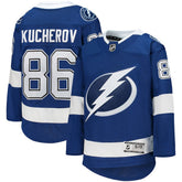 Nikita Kucherov Tampa Bay Lightning - Youth Home Premier Player Jersey Blue