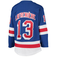 Alexis Lafreniere New York Rangers Youth Home Premier Player Jersey Blue