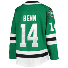 Jamie Benn Dallas Stars - Youth Home Premier Player Jersey Kelly Green