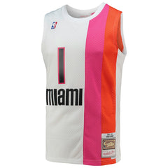 Mitchell & Ness - Chris Bosh Miami Heat 2011/12 Hardwood Classics Swingman Jersey - White