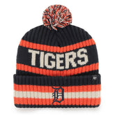 Detroit Tigers '47 Bering Cuffed Knit Hat with Pom Clearance