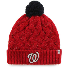 Washington Nationals '47 Women's Knit Cuffed Hat with Pom Near Me