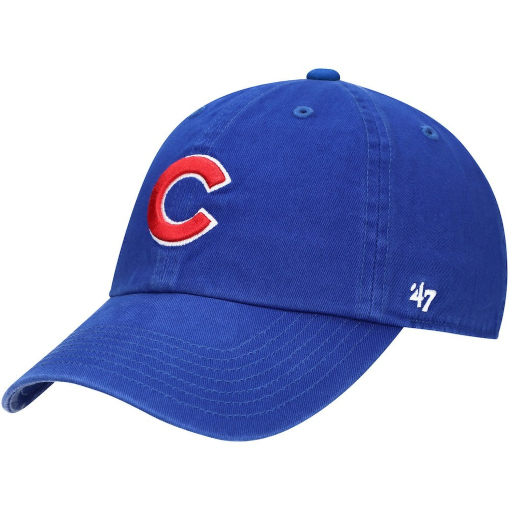 Chicago Cubs '47 Youth Team Logo Clean Up Adjustable Hat for sale